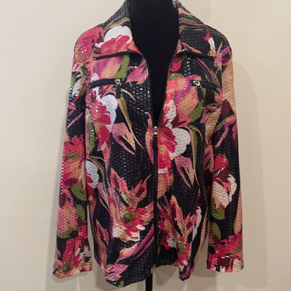 Draper’s & Damon’s embellished floral jacket